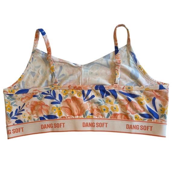 Duluth Dang Soft Floral Bralette XL NWT - Picture 2 of 6